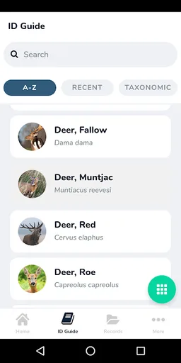 Mammal Mapper screenshot 1