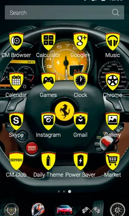 Ferrari Theme screenshot 3