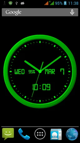 Analog Clock-7 Mobile screenshot 3