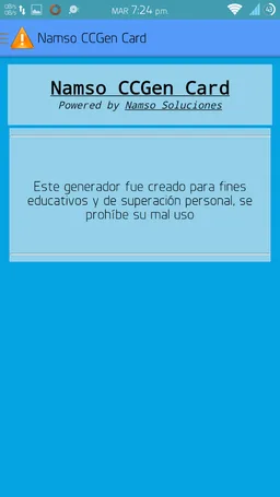 Namso CCGen Card Gold screenshot 12