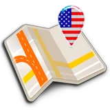 Map of Hawaii offline icon