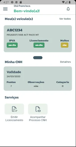 Meu Detran CE screenshot 3