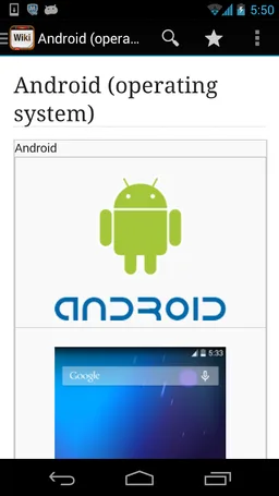 SuperWiki WikiPedia Browser screenshot 8
