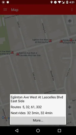 TTC Toronto Transit Live screenshot 12