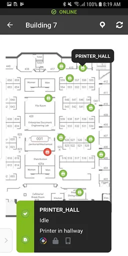 VPSX Print for BlackBerry screenshot 1