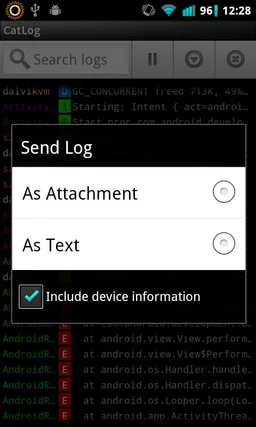 CatLog - Logcat Reader! screenshot 7