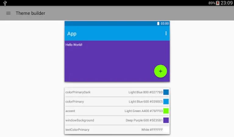 Material design color picker screenshot 6