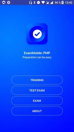 ExamMobile: PMP screenshot 1