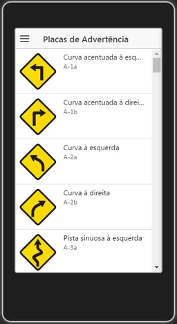Placas de Sinalização screenshot 2