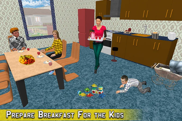 Virtual Single Mom Simulator: Family Adventures screenshot 4