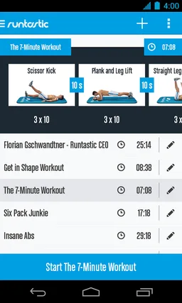 Runtastic Six Pack Abs Workout screenshot 17