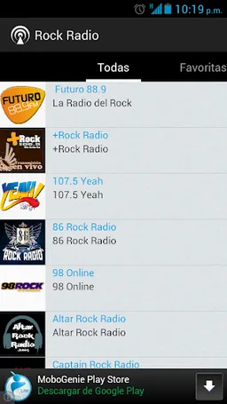 Rock Radio screenshot 2