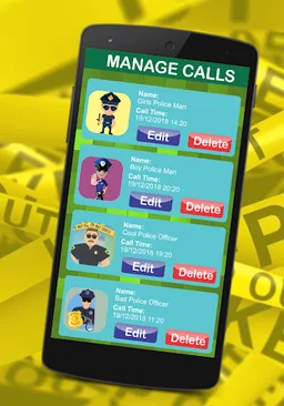 Police Kids Fake Call Prank screenshot 7