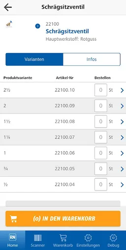 Nussbaum App screenshot 2