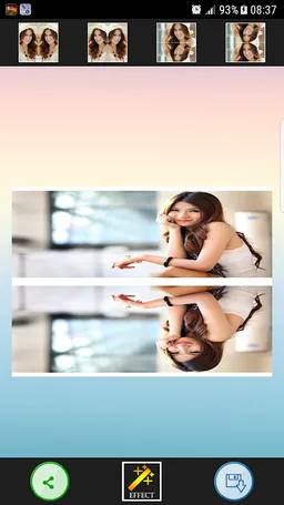 Mirror Camera Effect photo montage screenshot 1