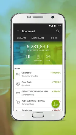 Fidor Smart Banking screenshot 1