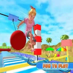 Stuntman Runner Water Park 3D screenshot 3