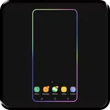 Galaxy Edge Lighting Wallpaper icon