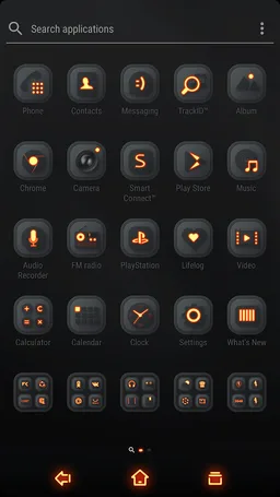 MATTE BLACK Icon Pack screenshot 3