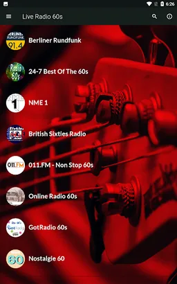 Live Radio 60s screenshot 5