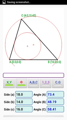 Triangle Solver screenshot 2