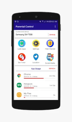 Parental Control - App Time Limit - Remote Lock screenshot 2