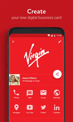 Haystack Digital Business Card screenshot 1