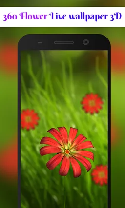 360 Flower live wallpaper 3D screenshot 6