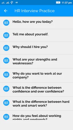 HR Interview Practice screenshot 3