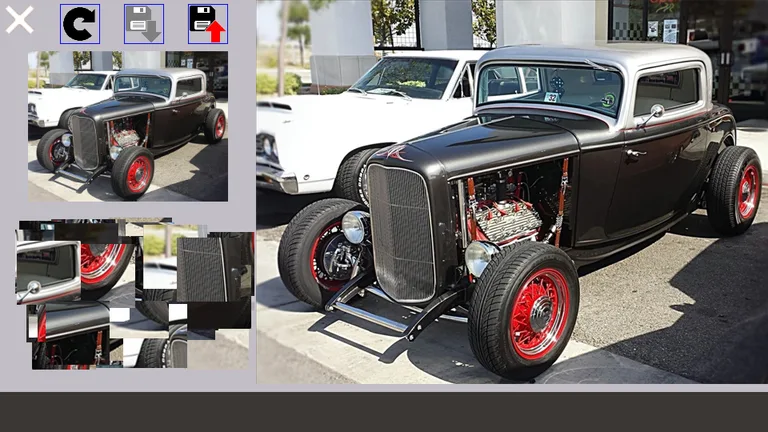 Hot Rod Puzzle screenshot 1