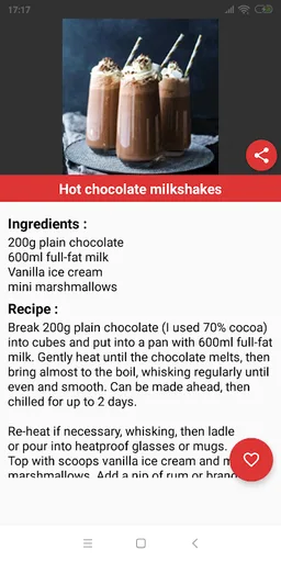 Milkshake Recipes screenshot 3