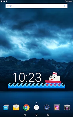 Cute Boat Widget screenshot 5