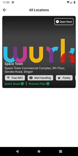 wurk coworking screenshot 2