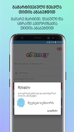 eMoney screenshot 1