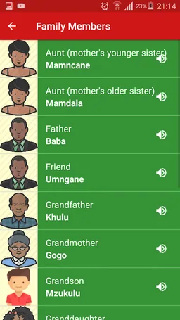 Learn Ndebele screenshot 3