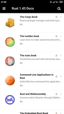 Rust 1.43 Docs screenshot 3