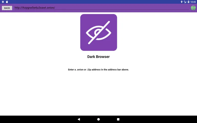Dark Browser - TOR and I2P Browser screenshot 2