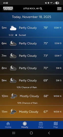 KATV Channel 7 Weather screenshot 2