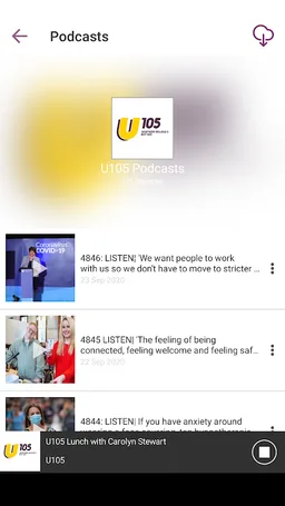 U105 screenshot 2