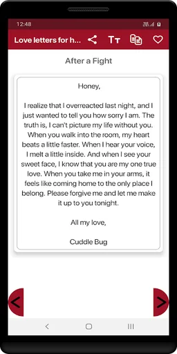 Love letters for him screenshot 4