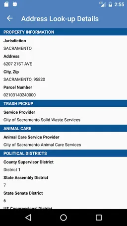 Sacramento County 311 Connect screenshot 8