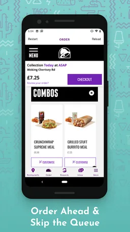 Taco Bell UK screenshot 2