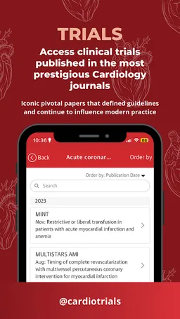 CardioTrials - Cardiology screenshot 2