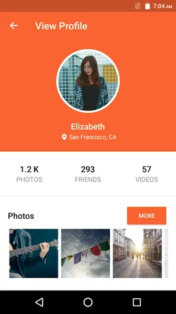 Messenger App - Material UI Te screenshot 6