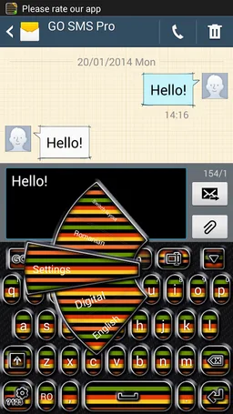 Colour Keyboard screenshot 2