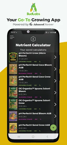 BudLabs - Hydroponics Grow App screenshot 8