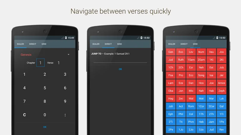 Quick Bible screenshot 1