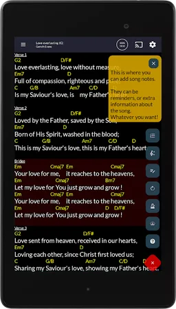 OpenSongApp - Songbook screenshot 10