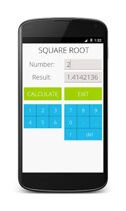 Square Root Calculator screenshot 1