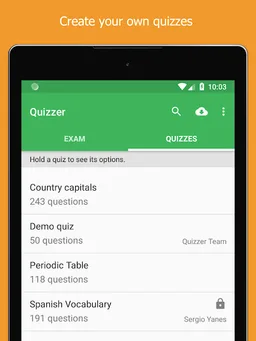 Quizzer (create tests) screenshot 10